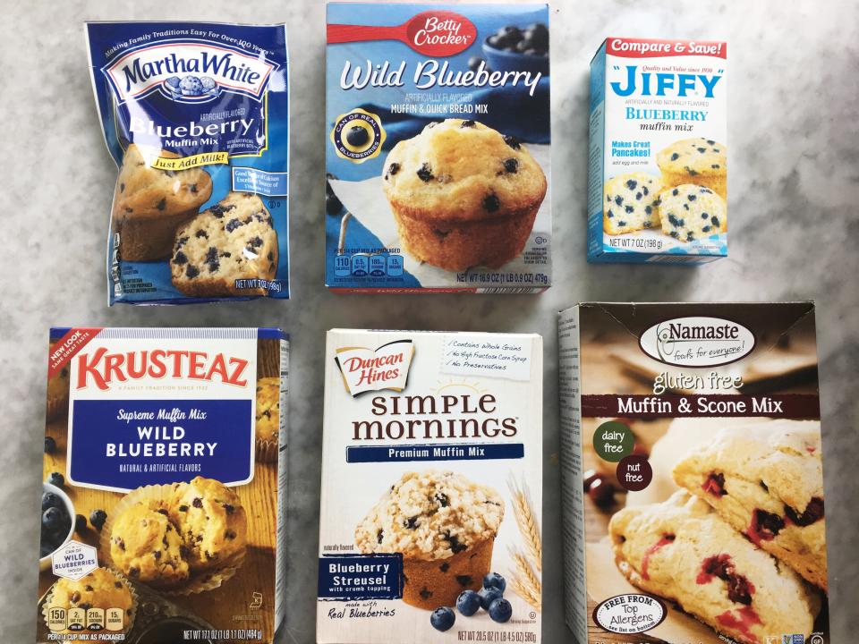 We Blind Tasted 6 Boxed Blueberry Muffin Mixes and This Was Our Favorite