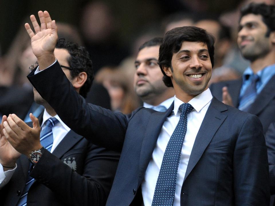 Manchester City owner Sheikh Mansour (AFP via Getty Images)