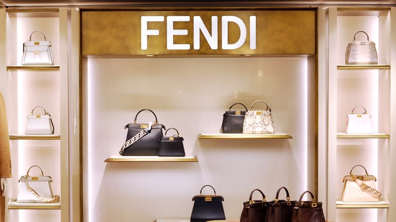 Fendi store in Milan