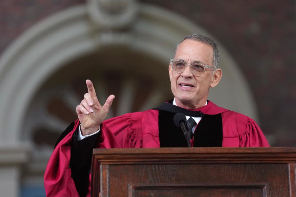 Tom Hanks Harvard commencement The complete speech for graduating