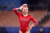 <p>After the Tokyo Olympics she is planning to retire from gymnastics. She will not compete in her senior season at Utah.</p> 