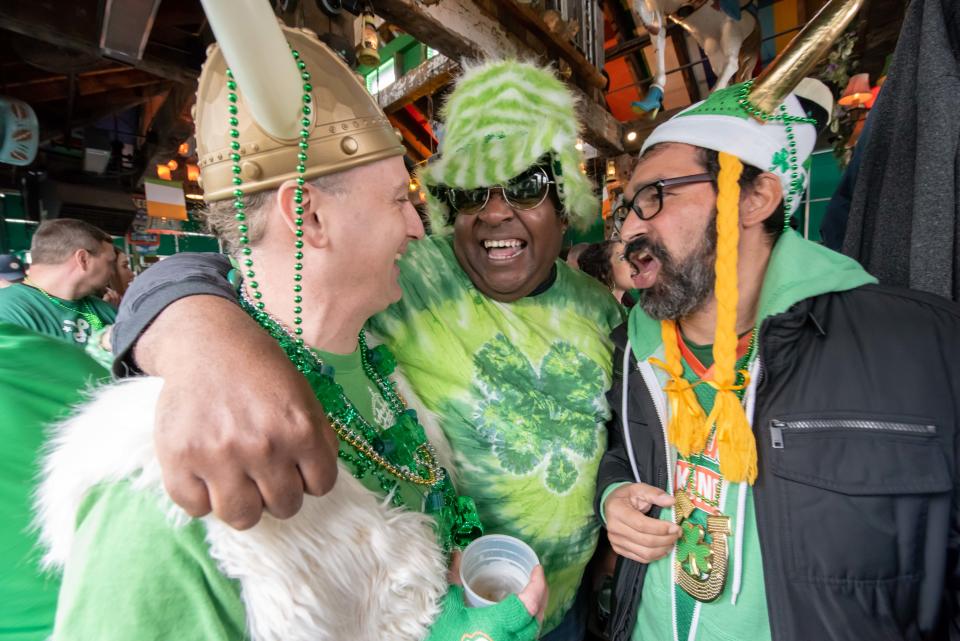 St. Patrick's Day party at Johnny Mac's House of Spirits on Main Street in Asbury Park on March 10, 2018.