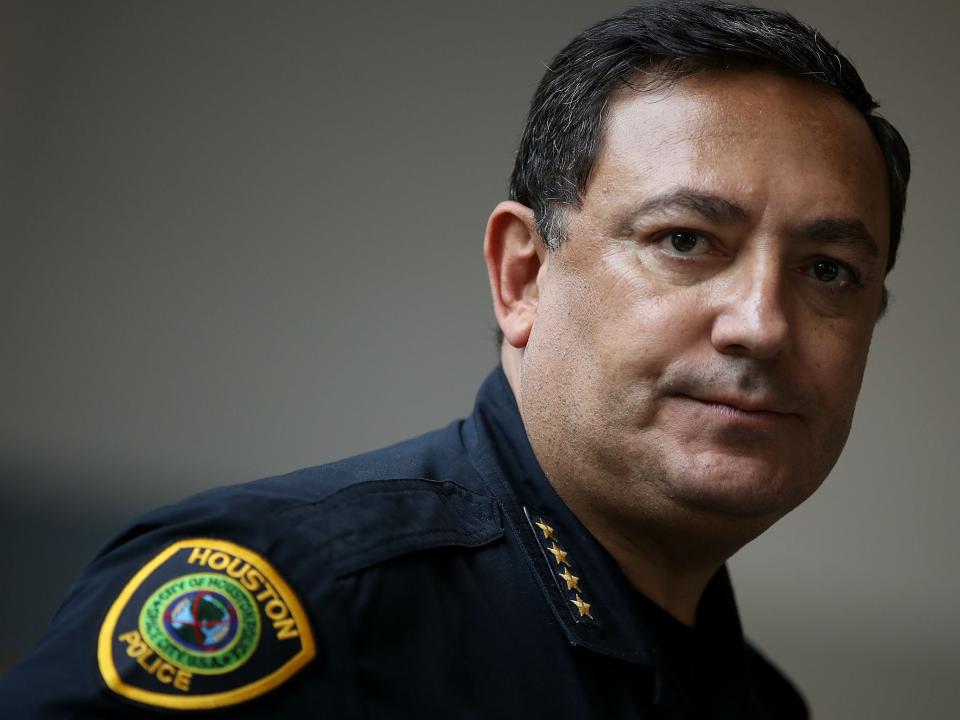 Houston police chief Art Acevedo: Photo by Justin Sullivan/Getty Images