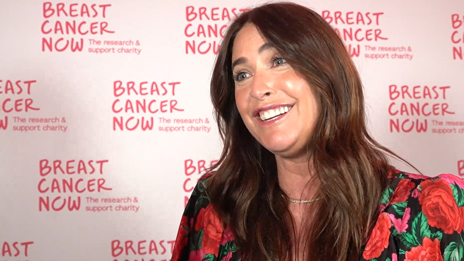 Lisa Snowdon at the Breast Cancer Now fashion show 