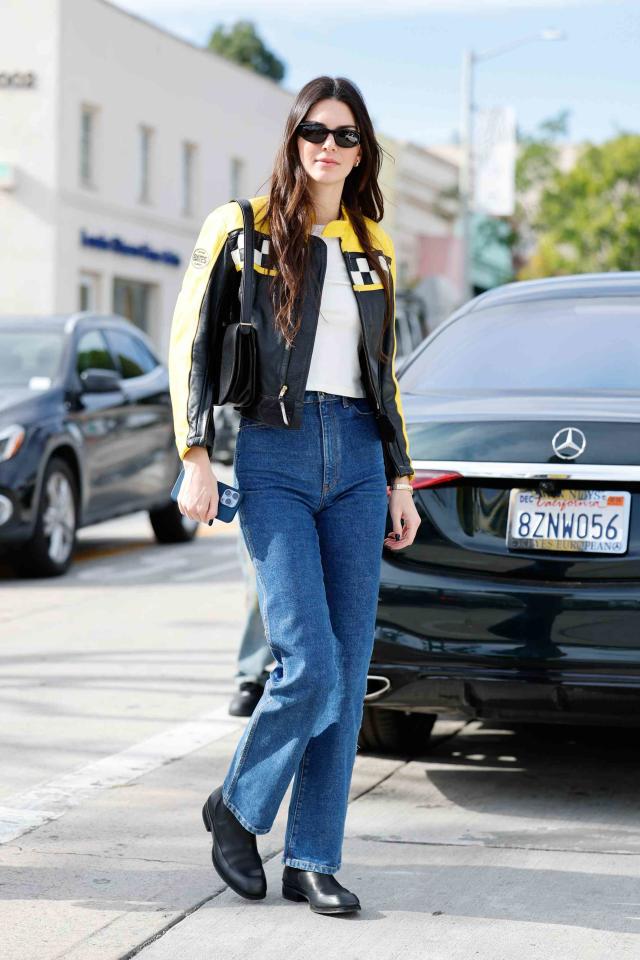 Kendall Jenner Put a Modern Spin on the Classic Supermodel Off-Duty Uniform