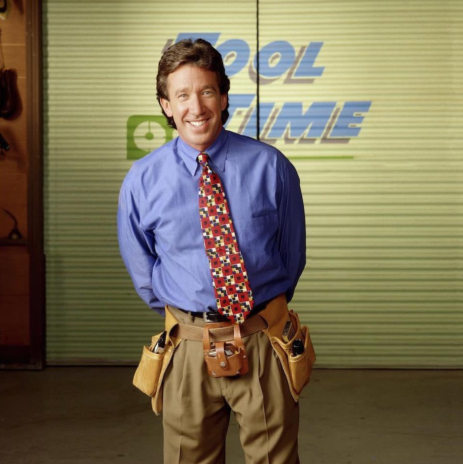 Tim Allen as Tim Taylor in Home Improvement, 1990s