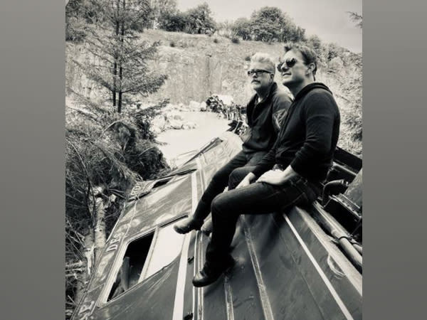 Christopher McQuarrie with 'Mission Impossible 7' star Tom Cruise (Image Source: Instagram)