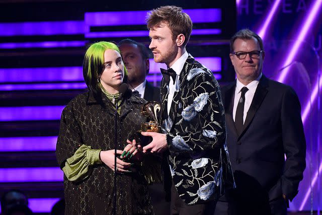 Kevork Djansezian/Getty Images Billie Eilish and Finneas O'Connell