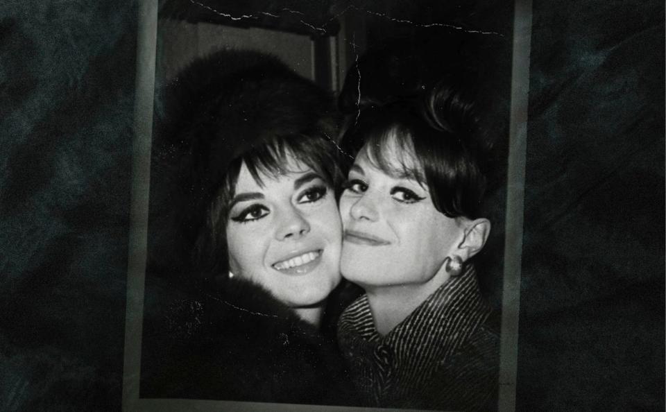 The sisters seen together on the cover of Lana Wood's book - Dey Street Books