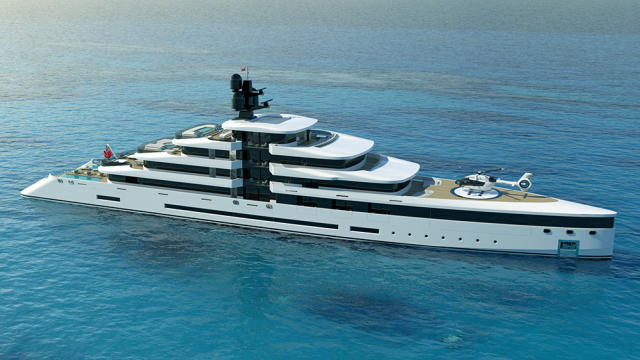 This 433-Foot Megayacht Concept Has a Sea-Salt Pool That