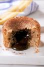 <p>When you really want to impress, make these. They're like <a href="https://www.delish.com/uk/cooking/recipes/a30868435/molten-chocolate-cakes-recipe/" rel="nofollow noopener" target="_blank" data-ylk="slk:molten lava cakes;elm:context_link;itc:0;sec:content-canvas" class="link ">molten lava cakes</a>, but better because of the caramelised cinnamon sugar crust. <strong>WARNING:</strong> When adding the chocolate to the centre of the batter, do not press down. The chocolate will escape the cake if you do! </p><p>Get the <a href="https://www.delish.com/uk/cooking/recipes/a33529754/churro-lava-cakes-recipe/" rel="nofollow noopener" target="_blank" data-ylk="slk:Churro Lava Cake;elm:context_link;itc:0;sec:content-canvas" class="link ">Churro Lava Cake</a> recipe.</p>