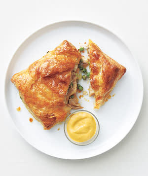 Chicken and GruyÃ¨re Turnovers