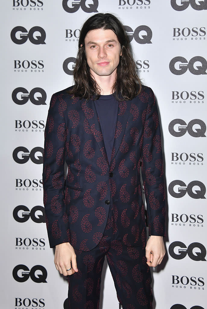 <p>Rocking paisley at the GQ Men Of The Year Awards 2016 [Photo: Getty] </p>