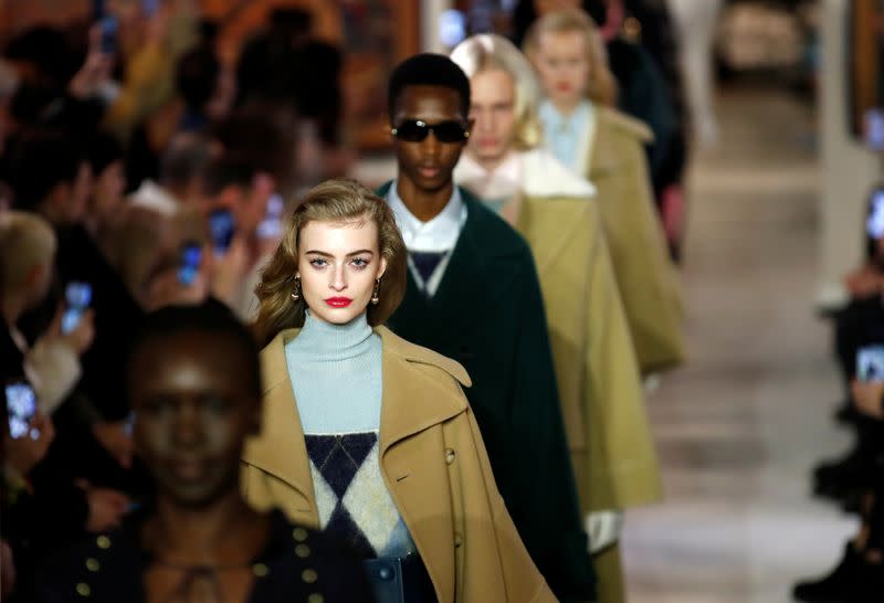 Lanvin collection show at Paris Fashion Week