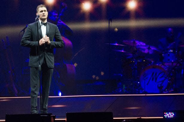 Michael Bublé, seen here at the Frank Erwin Center in August 2014, will take on the Moody Center on Wednesday.