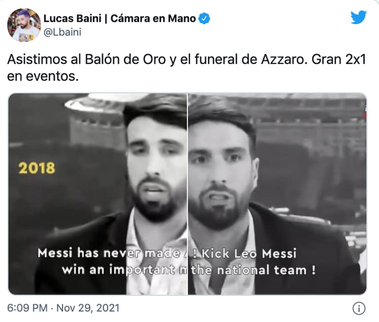 Los mejores memes que dejó la ceremonia de premiación del Balón de Oro