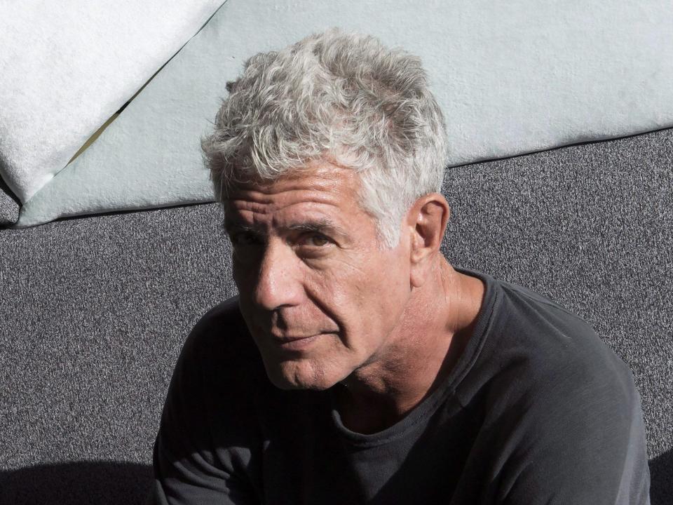 <p>A legacy honoured: Anthony Bourdain in 2016</p> (Canadian Press/Shutterstock)