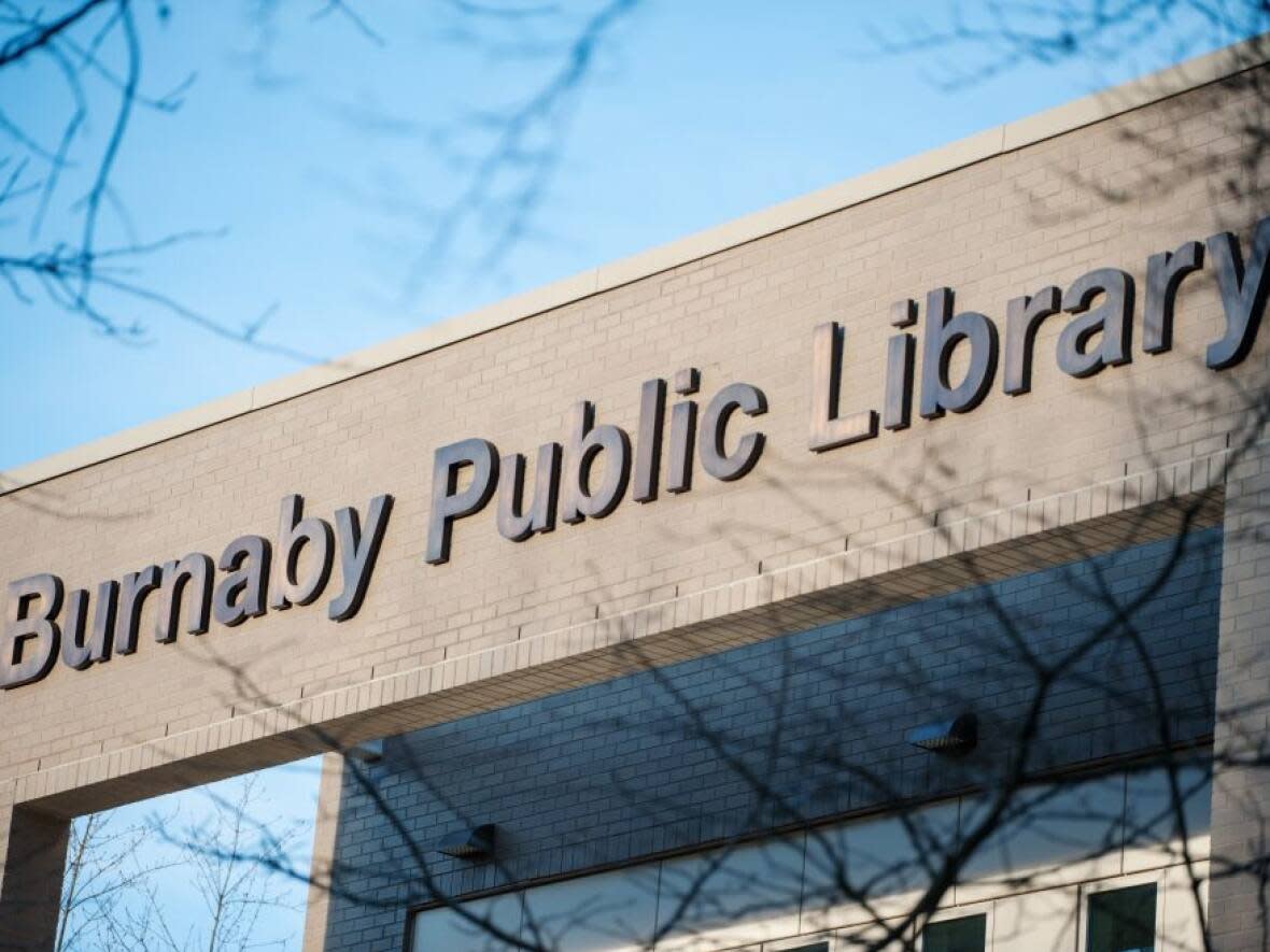 The Bob Prittie Metrotown branch of the Burnaby Public Library has been closed until further notice after a fire early Tuesday. (Burnaby Public Library - image credit)