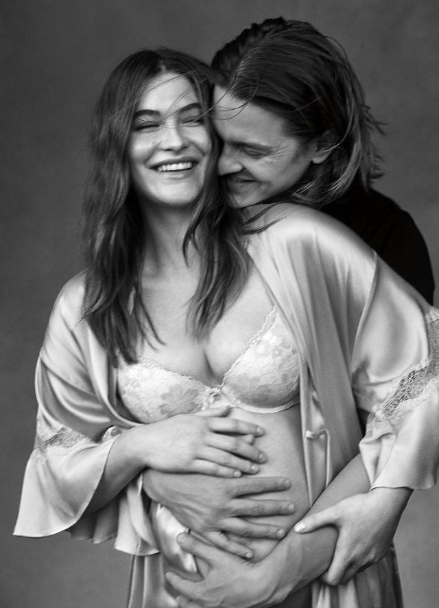 Victoria's Secret model Grace Elizabeth reveals birth of baby boy