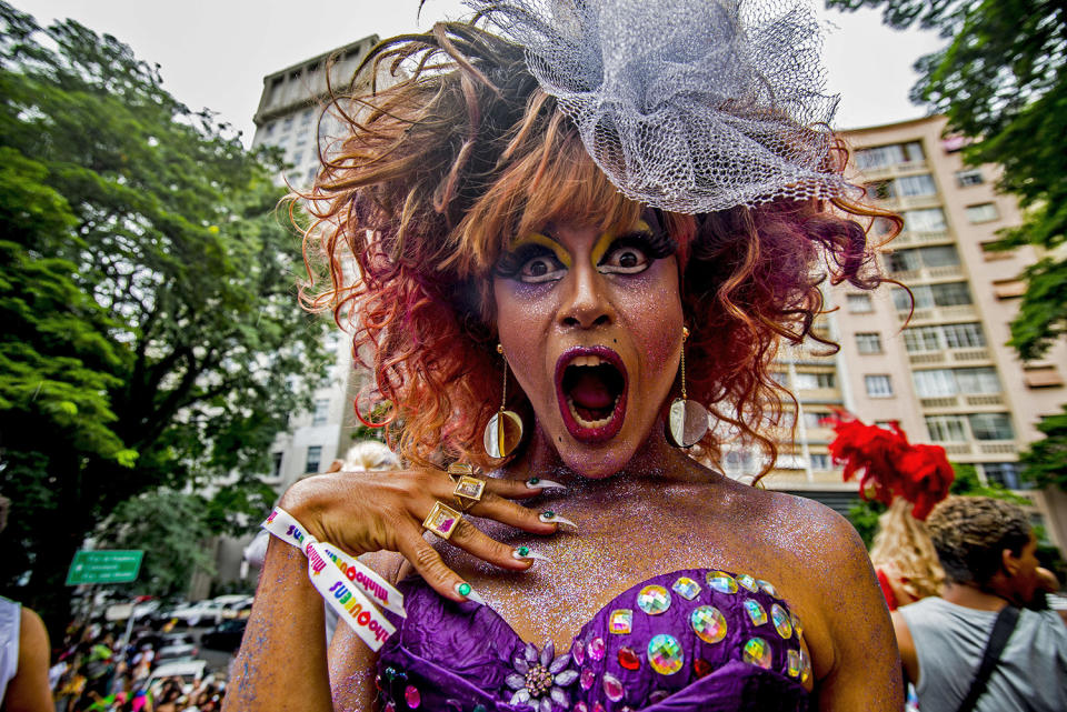 Carnival festivities in Brazil