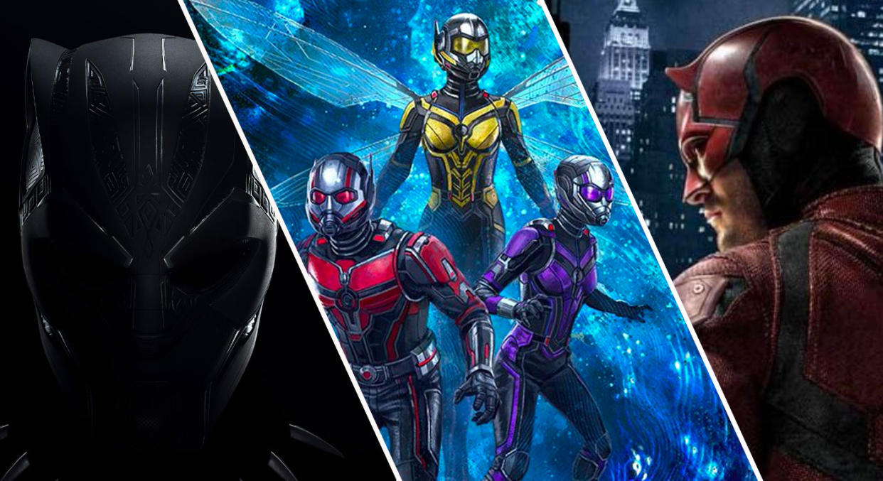 The future of the MCU includes Black Panther, Ant-Man, and Daredevil along with many others. (Marvel Studios)