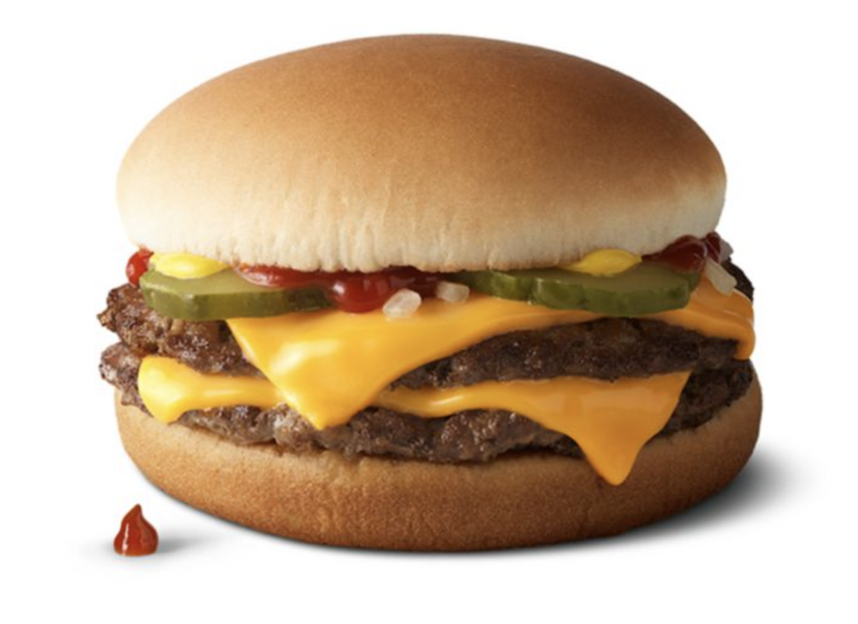 McDonald's Double Cheeseburger