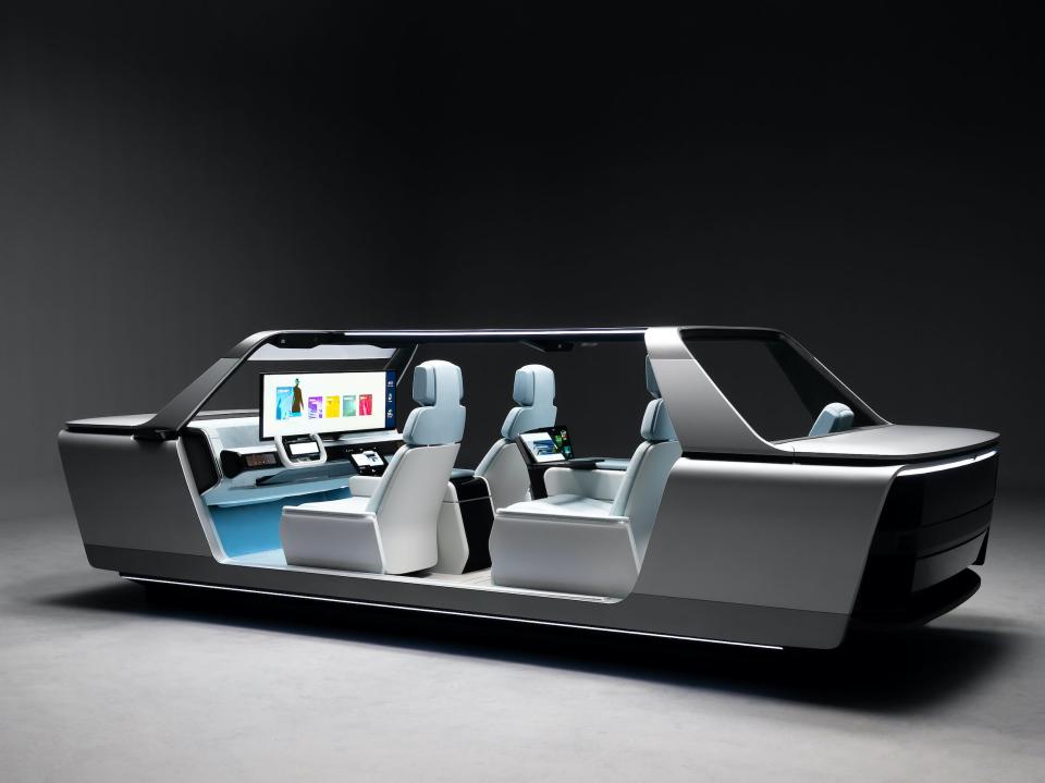 Samsung’s 2021 digital cockpit.