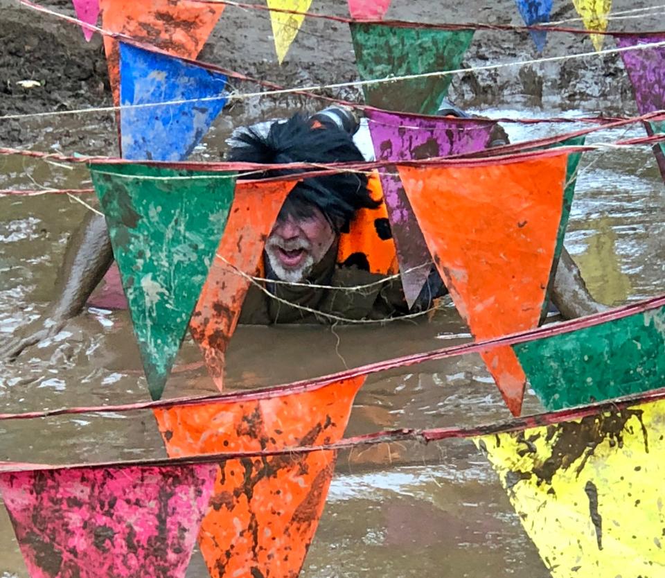 A participant in a previous Caveman Adventure Run.