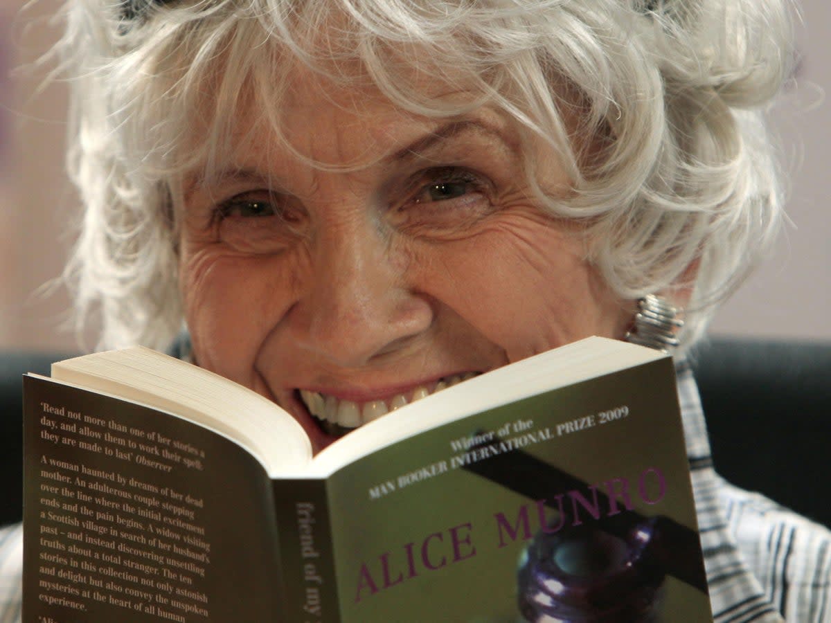 Canadian author Alice Munro has died aged 92  (Getty)