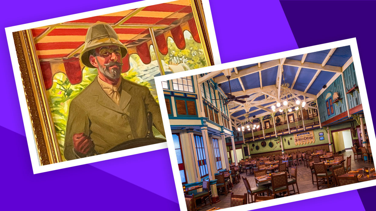 Disney's secret society, the Society of Explorers and Adventurers, is open to all ... if you know where to look. (Photos: Carly Caramanna; Walt Disney World Resort)