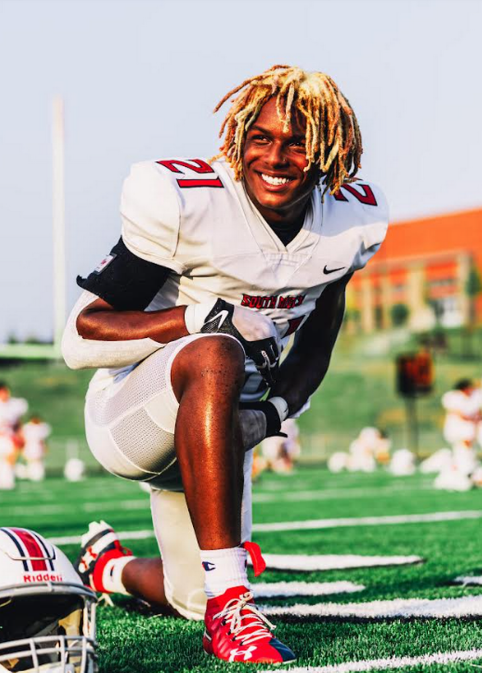 16-year-old Keith Austin played rugby and football at South Mecklenburg High School.