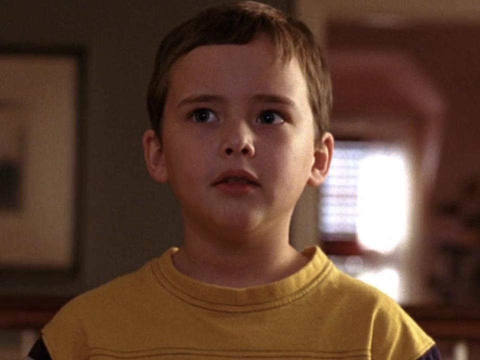 ryan malgarini as the little brother in freaky friday