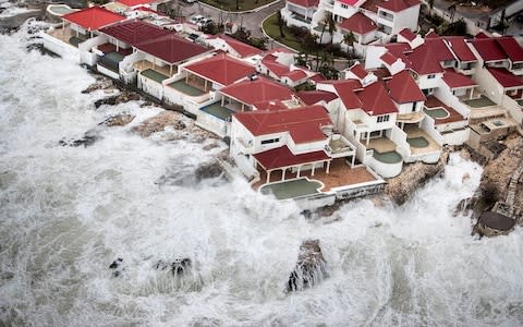 View of the aftermath of Hurricane Irma on Sint Maarten Dutch part of Saint Martin island in the Caribbean  - Credit: Reuters