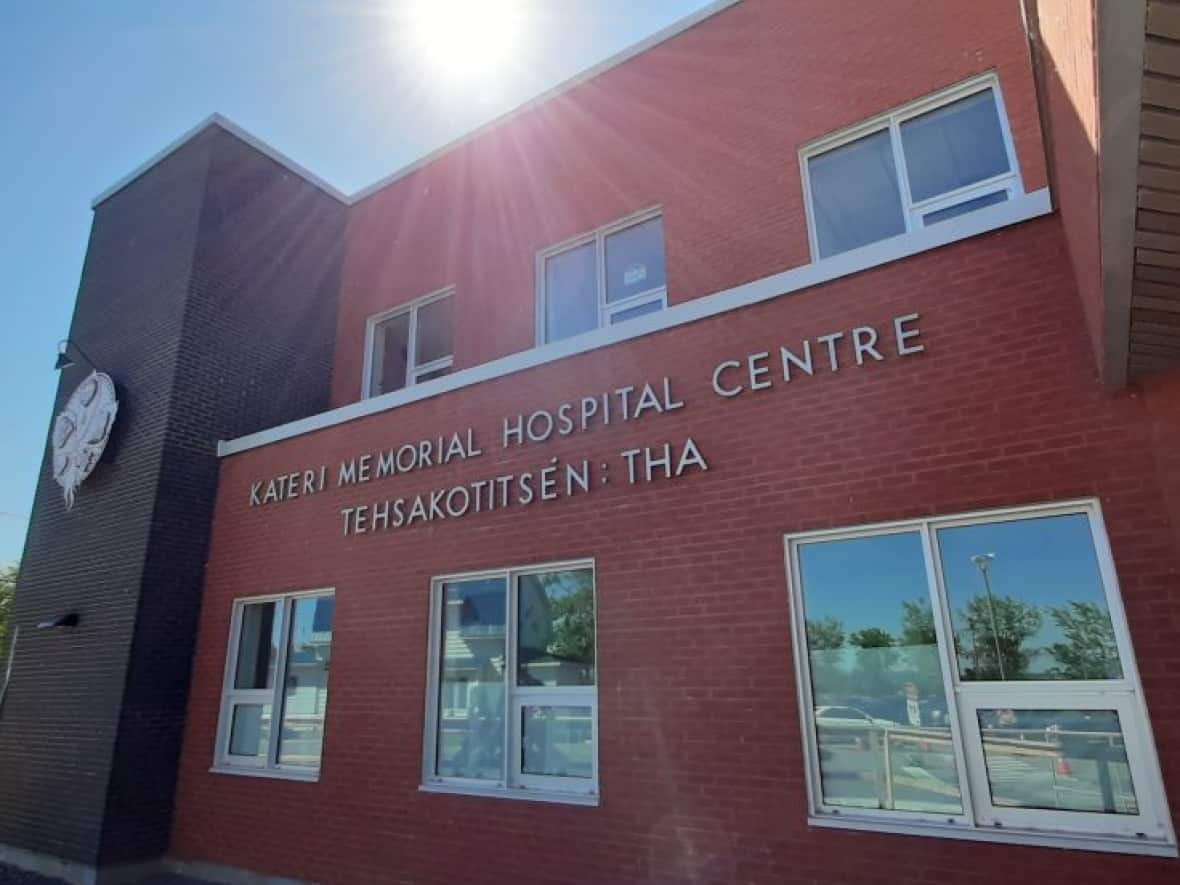 Kahnawake moved to its highest alert level for COVID-19 after a sharp rise in cases, according to a release from Kahnawake's public safety commission and the public health team at the Kateri Memorial Hospital Centre. (Kateri Memorial Hospital Centre - image credit)