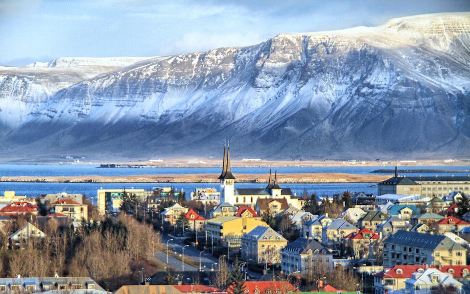 On my second day in Reykjavik I boarded a hop-on hop-off bus for a guided tour of this surprisingly modern city - GETTY