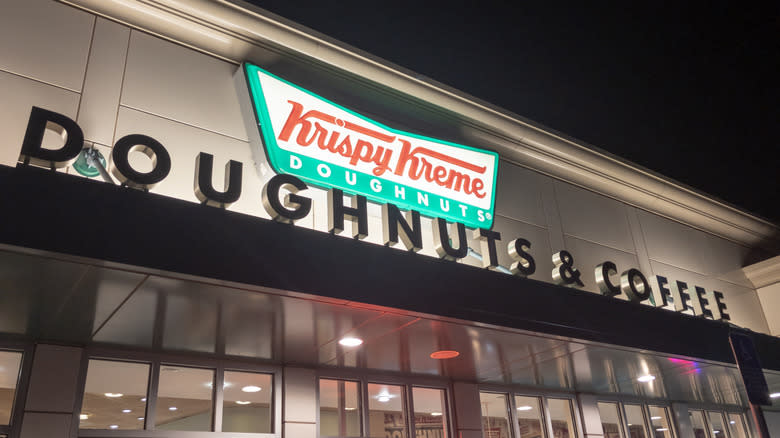 Krispy Kreme storefront