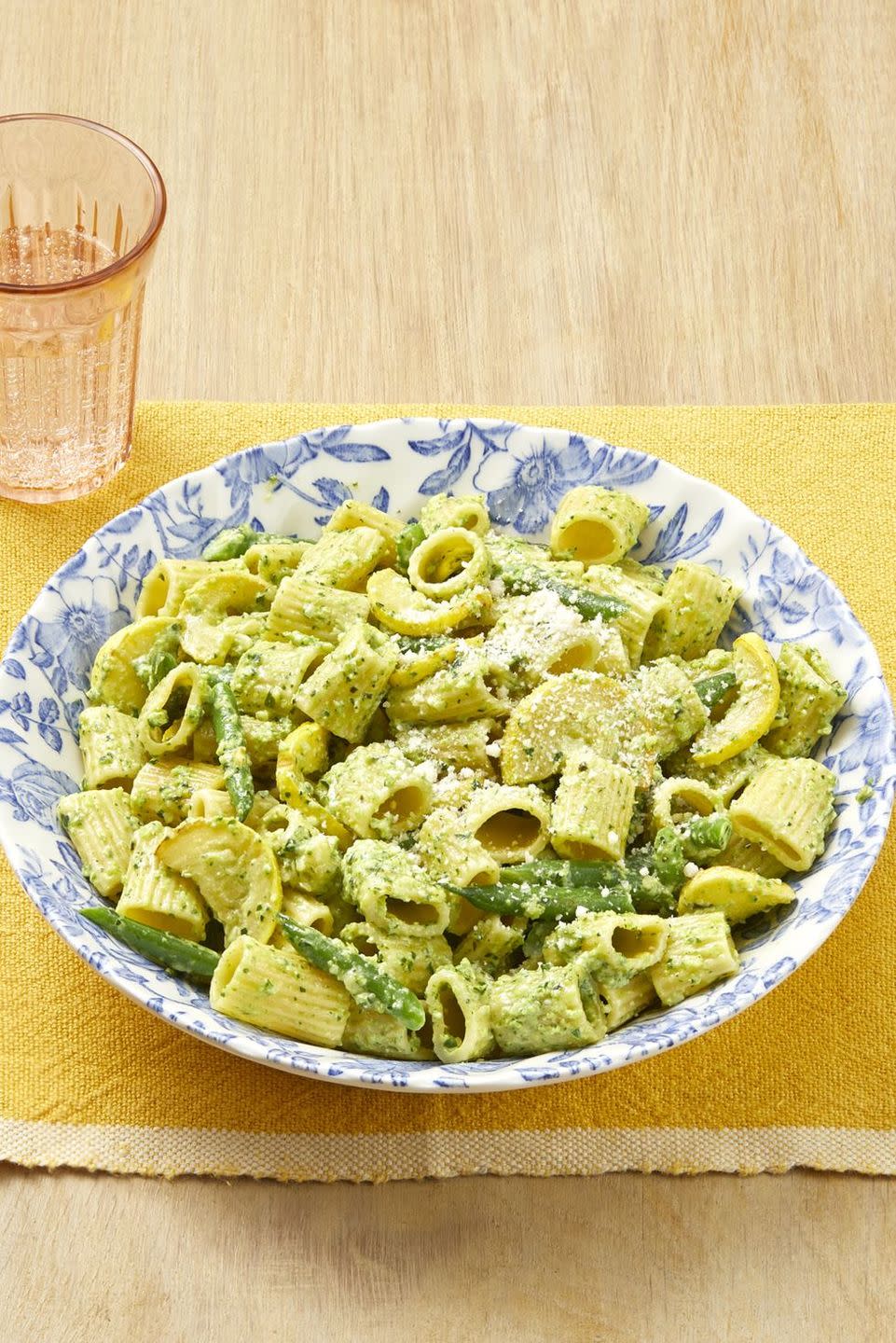 zucchini pesto pasta