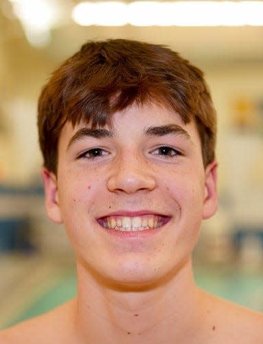Seekonk/Somerset Berkley junior co-op swimmer Nicholas Cavic.