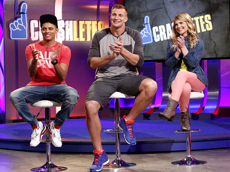 NFL Star and Crashlete Host Rob Gronkowski: 'I'm a Kid at Heart'| Nickelodeon, Kids and Family, Sports, TV News, National Football League