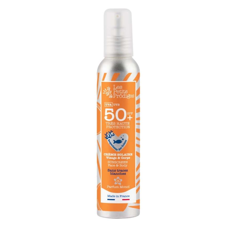 La crème solaire visage et corps SPF50 Les Petits Prödiges