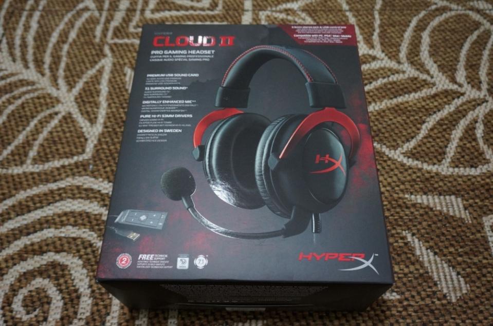 Kingston 金士頓 HyperX Cloud II 電競耳機 音樂饗宴跟著走！！