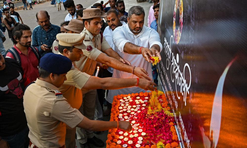 <span>Photograph: Indranil Mukherjee/AFP/Getty Images</span>