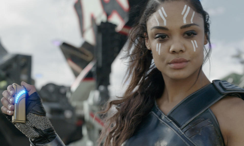 Tessa Thompson returns as Valkyrie (Brunnhilde) in Thor: Love and Thunder