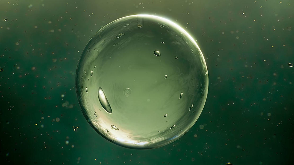  Sphere of water 