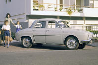<p>Possibly the cutest car Renault ever produced (if you like that sort of thing), the Dauphine was a replacement for the immediate post-War <strong>4CV</strong> with a larger and more powerful version of the same engine.</p><p>Very popular in France, the Dauphine is remembered in the US as a miserable failure. There were several reasons for this, including but not limited to its tendency to rust. As with many things, though, it’s actually a bit more complicated than that.</p>