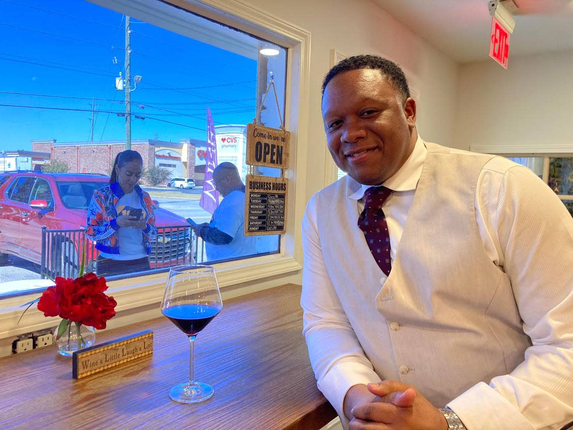Christian Campbell shares his thoughts on a new spot in Warner Robins, La’Vino Wine Bar, while enjoying a glass of Merlot.