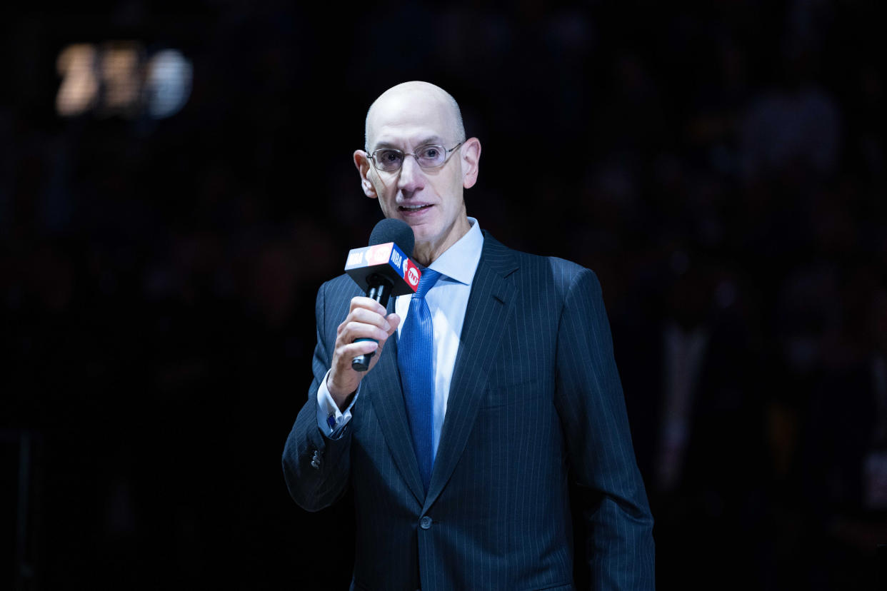 NBA commissioner Adam Silver