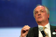 <p>No. 5 most empathetic company: Unilever <br> NEW YORK, NY – SEPTEMBER 27: Paul Polman, CEO of Unilever, speaks on stage at the the annual Clinton Global Initiative (CGI) meeting on September 27, 2015 in New York City. <br> (Photo by Spencer Platt/Getty Images) </p>