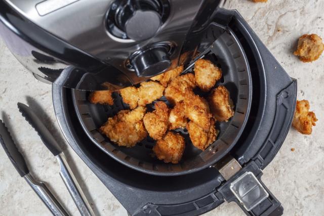 Air Fryer Shake n Bake Chicken - The Food Hussy