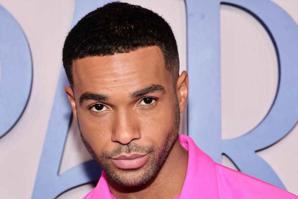 Lucien Laviscount in New York in December 2022  (Jamie McCarthy / Getty Images for Netflix)